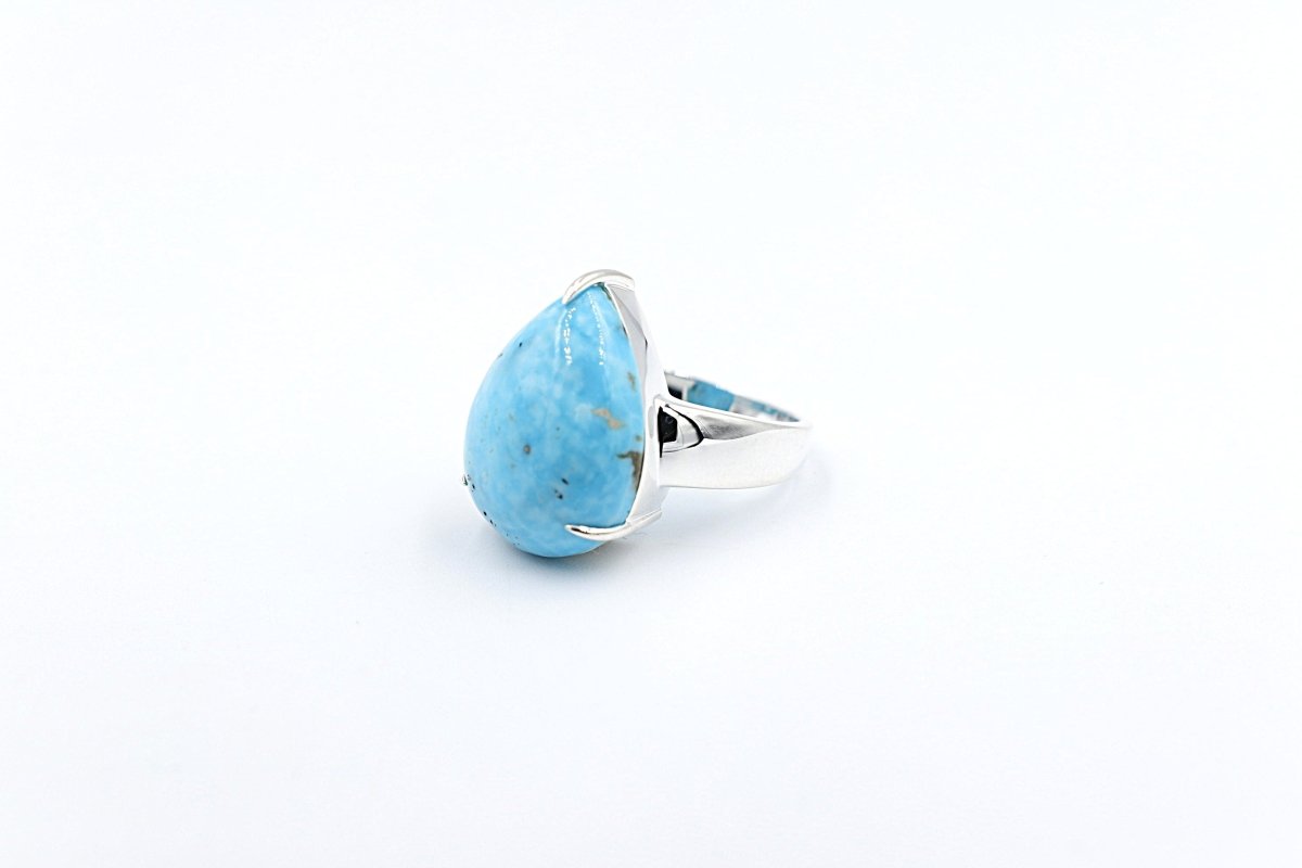 Stg Silver Arizonan Turquoise ring SYR8213