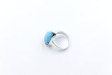 Stg Silver Arizonan Turquoise ring SYR8213
