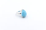 Stg Silver Arizonan Turquoise ring SYR8213