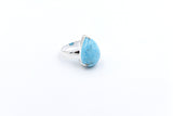 Stg Silver Arizonan Turquoise ring SYR8213