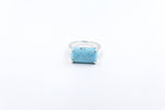 Stg Silver Arizonan Turquoise ring SYR8225