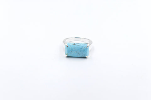 Stg Silver Arizonan Turquoise ring SYR8225