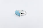 Stg Silver Arizonan Turquoise ring SYR8225