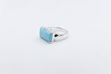 Stg Silver Arizonan Turquoise ring SYR8225