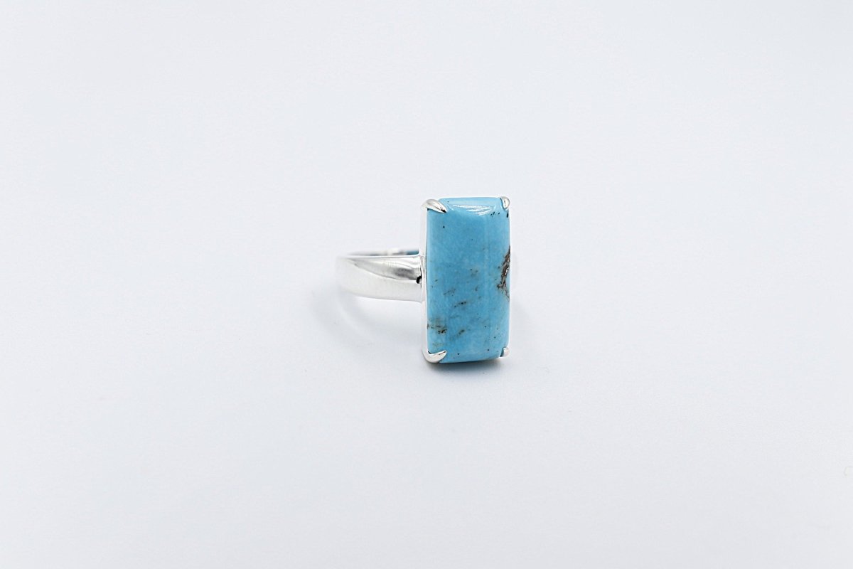 Stg Silver Arizonan Turquoise ring SYR8212