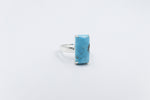 Stg Silver Arizonan Turquoise ring SYR8212