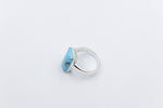 Stg Silver Arizonan Turquoise ring SYR8212