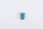 Stg Silver Arizonan Turquoise ring SYR8211