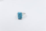 Stg Silver Arizonan Turquoise ring SYR8211