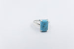 Stg Silver Arizonan Turquoise ring SYR8211
