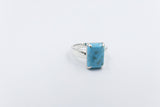 Stg Silver Arizonan Turquoise ring SYR8211