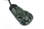 New Zealand Greenstone Polished Hei Tiki Toki NTI900
