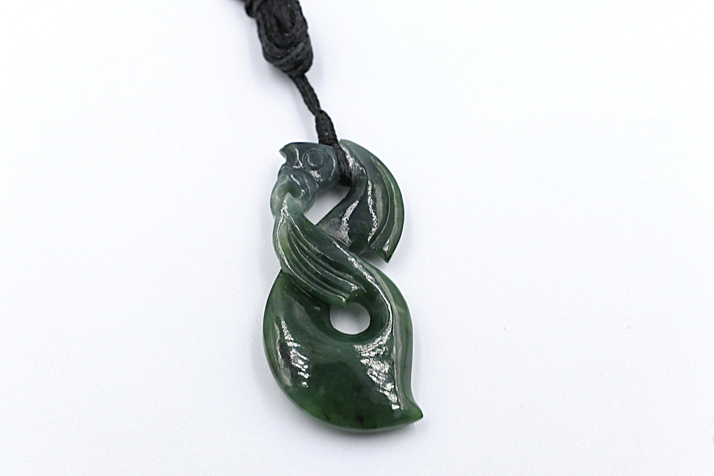 New Zealand Greenstone Polished Manaia NTM802