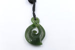 New Zealand Greenstone Twist Koru NTT201