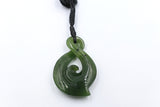 New Zealand Greenstone Twist Koru NTT201