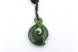 New Zealand Greenstone Twist Koru NTT201
