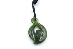 New Zealand Greenstone Twist Koru NTT201