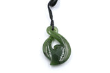New Zealand Greenstone Twist Koru NTT201