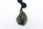 New Zealand Greenstone Fish Hook NTH301