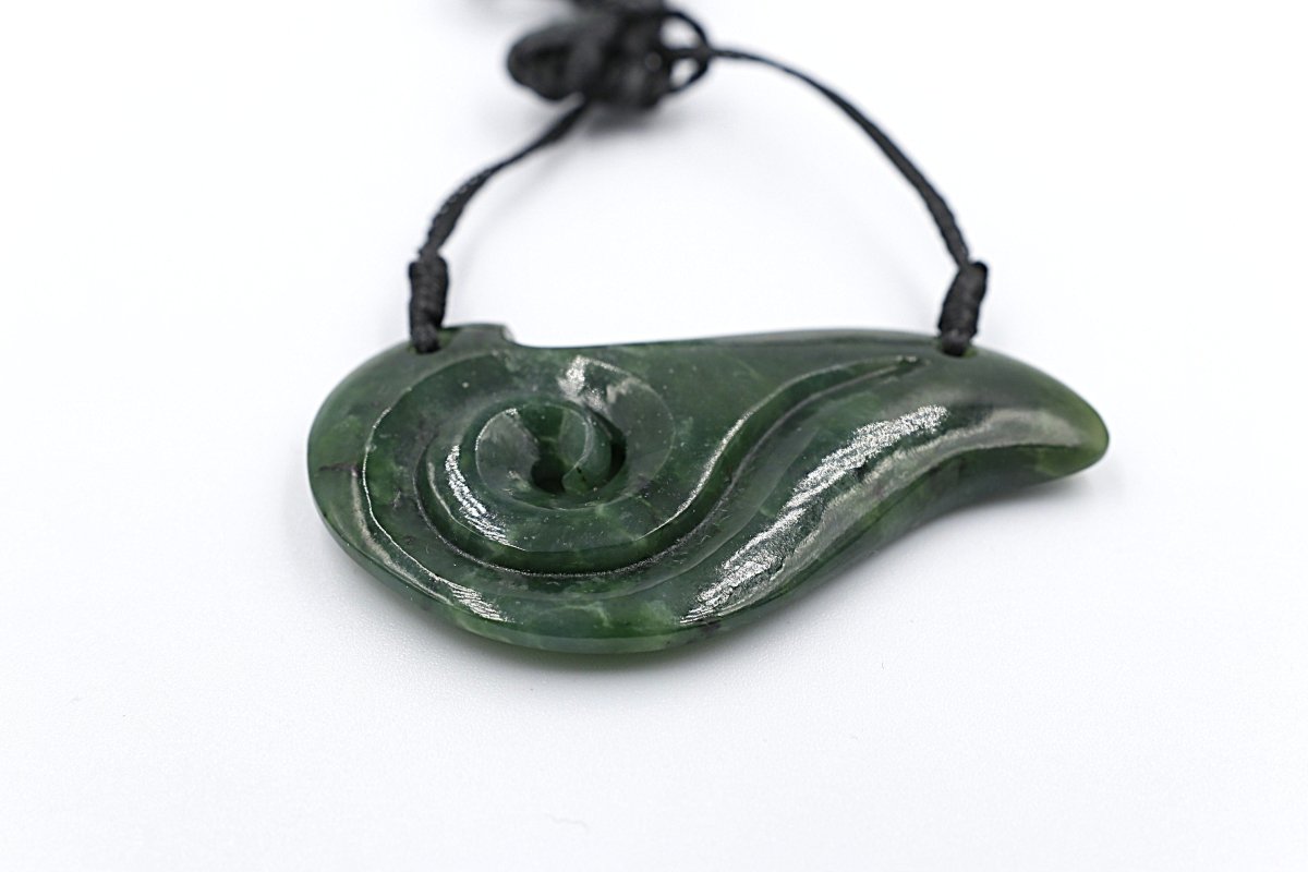 Plate Koru New Zealand Greenstone Koru Breast Plate NTB500 – Stonex Jewellers