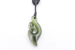 New Zealand Greenstone Twist Koru NTT200