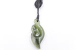 New Zealand Greenstone Twist Koru NTT200