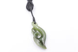 New Zealand Greenstone Twist Koru NTT200