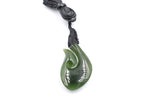 New Zealand Greenstone Fish Hook NTH300