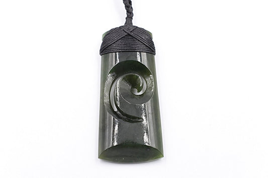 New Zealand Greenstone Toki Koru NTO700