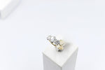 18ct Yellow Gold TDW 2.07ct Lab Grown Three Stone Diamond Ring