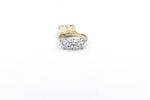 18ct Yellow Gold TDW 3.23ct Lab Grown Three Stone Diamond Ring