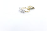 18ct Yellow Gold TDW 3.23ct Lab Grown Three Stone Diamond Ring