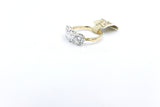 18ct Yellow Gold TDW 3.23ct Lab Grown Three Stone Diamond Ring