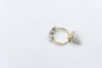 18ct Yellow Gold TDW 3.23ct Lab Grown Three Stone Diamond Ring