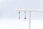10kt Gold Lab Grown Diamond Floating Diamond Drops