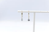 10kt Gold Lab Grown Diamond Floating Diamond Drops