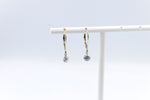 10kt Gold Lab Grown Diamond Floating Diamond Drops