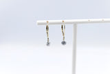 10kt Gold Lab Grown Diamond Floating Diamond Drops