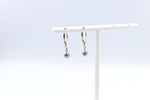 10kt Gold Lab Grown Diamond Floating Diamond Drops