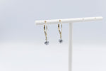 10kt Gold Lab Grown Diamond Floating Diamond Drops