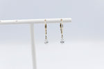 10kt Gold Lab Grown Diamond Floating Diamond Drops