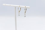 10kt Gold Lab Grown Diamond Floating Diamond Drops