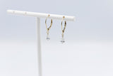 10kt Gold Lab Grown Diamond Floating Diamond Drops