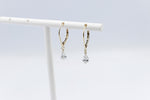 10kt Gold Lab Grown Diamond Floating Diamond Drops