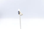 14ct Gold Sapphire and Diamond Studs SKE33612