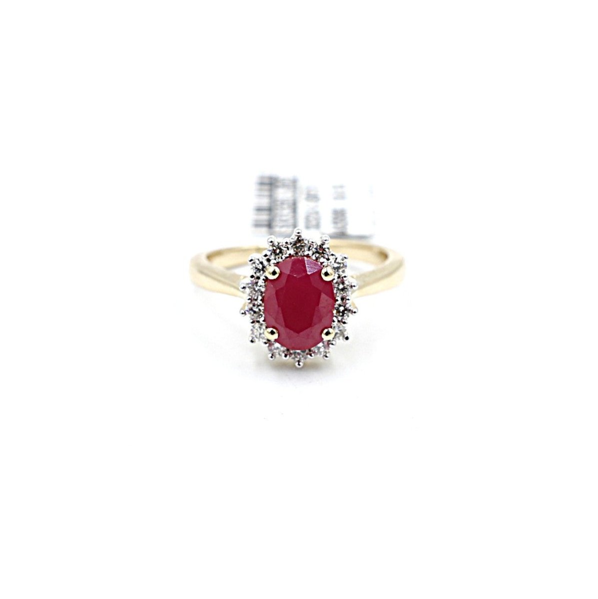 14ct Gold  Ruby & Diamond ring SKR32931R