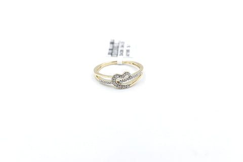 10ct Diamond set Heart Dress Ring SKR35503