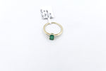 14K Emerald and Diamond Ring SKR40128E