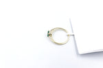 14K Emerald and Diamond Ring SKR40128E