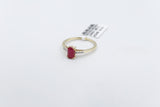 14K Ruby and Diamond Ring SKR40128R